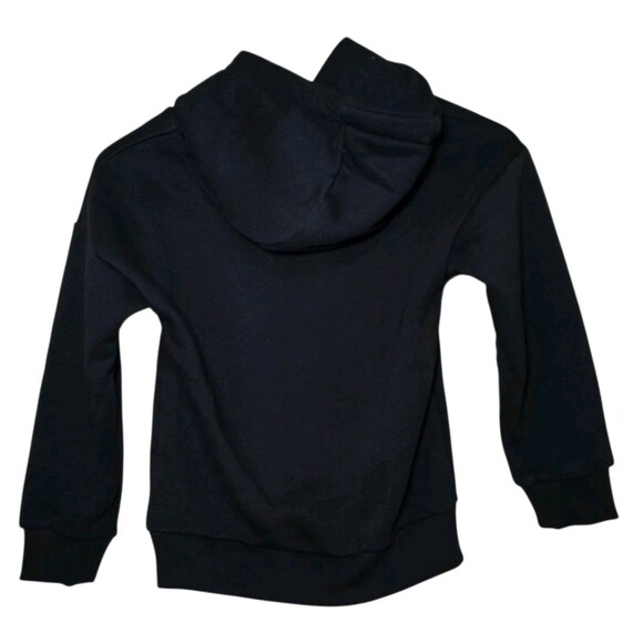 Sonneti London Varsity Pullover Hoodie Youth Girls Size Small 8-10 NWT Black - Picture 2 of 6